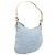 Borsa a tracolla FENDI Canvas Azzurro Argento 8BR248 Auth 199506 Blu chiaro