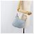 Borsa a tracolla FENDI Canvas Azzurro Argento 8BR248 Auth 199506 Blu chiaro - vista 22
