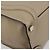 Céline CELINE Luggage Micro Shopper Hand Bag Leather Beige Silver Auth 196658V Plata - vista 11