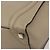 Céline CELINE Luggage Micro Shopper Hand Bag Leather Beige Silver Auth 196658V Plata - vista 12