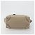 Céline CELINE Luggage Micro Shopper Hand Bag Leather Beige Silver Auth 196658V Plata - vista 9