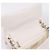 Borsa a tracolla CHANEL V Stitch Chain Chevron in pelle Bianco Navy CC Auth BA15077SAM Blu navy - vista 15