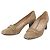 Décolleté TOD'S Suede 37 Beige Gold Auth 193710M D'oro