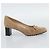 Décolleté TOD'S Suede 37 Beige Gold Auth 193710M D'oro - vista 15