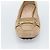 Décolleté TOD'S Suede 37 Beige Gold Auth 193710M D'oro - vista 16