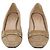 Décolleté TOD'S Suede 37 Beige Gold Auth 193710M D'oro - vista 2