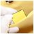 Borsa Tote GUCCI Higuchi Yoko in cotone giallo 605613 Auth 167610SAM - vista 20