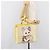 Borsa Tote GUCCI Higuchi Yoko in cotone giallo 605613 Auth 167610SAM - vista 21