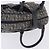 Borsa a mano Double Saddle in tela Trotter Christian Dior Navy Tono Oro Auth ka6207 Blu navy - vista 10
