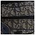 Borsa a mano Double Saddle in tela Trotter Christian Dior Navy Tono Oro Auth ka6207 Blu navy - vista 12