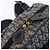 Borsa a mano Double Saddle in tela Trotter Christian Dior Navy Tono Oro Auth ka6207 Blu navy - vista 28