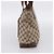 Borsa Tote GUCCI GG Canvas Beige Silver 28893 Auth 204253 Argento - vista 5