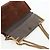 Borsa a tracolla con catena FENDI in camoscio 2way marrone oro Auth 197273SAV D'oro - vista 16