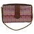 Borsa a tracolla con catena FENDI in camoscio 2way marrone oro Auth 197273SAV D'oro - vista 2