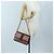 Borsa a tracolla con catena FENDI in camoscio 2way marrone oro Auth 197273SAV D'oro - vista 27