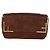 Borsa a tracolla con catena FENDI in camoscio 2way marrone oro Auth 197273SAV D'oro - vista 3