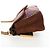 Borsa a tracolla con catena FENDI in camoscio 2way marrone oro Auth 197273SAV D'oro - vista 4