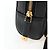 Christian Dior Karo Double Pouch Shoulder Bag Leather Black Gold Auth 203485M Golden - view 17