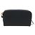 Christian Dior Karo Double Pouch Shoulder Bag Leather Black Gold Auth 203485M Golden - view 3