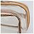 Necessaire per cosmetici Burberrys Vanity in vinile trasparente argento Auth 203676A - vista 10