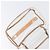 Necessaire per cosmetici Burberrys Vanity in vinile trasparente argento Auth 203676A - vista 16