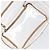 Necessaire per cosmetici Burberrys Vanity in vinile trasparente argento Auth 203676A - vista 17
