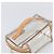 Necessaire per cosmetici Burberrys Vanity in vinile trasparente argento Auth 203676A - vista 6