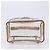 Necessaire per cosmetici Burberrys Vanity in vinile trasparente argento Auth 203676A - vista 9
