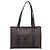 Céline CELINE Macadam Canvas Tote Bag PVC Leder Schwarz Gold Auth 203654A Golden - Ansicht 2
