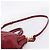 Sac à main PRADA Vitter Shine 2way Red Gold Auth 204038 Rouge Doré - vue 10