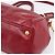 Sac à main PRADA Vitter Shine 2way Red Gold Auth 204038 Rouge Doré - vue 12