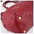 Sac à main PRADA Vitter Shine 2way Red Gold Auth 204038 Rouge Doré - vue 13