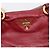 Sac à main PRADA Vitter Shine 2way Red Gold Auth 204038 Rouge Doré - vue 17