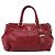Sac à main PRADA Vitter Shine 2way Red Gold Auth 204038 Rouge Doré - vue 2