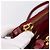 Sac à main PRADA Vitter Shine 2way Red Gold Auth 204038 Rouge Doré - vue 25