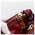 Sac à main PRADA Vitter Shine 2way Red Gold Auth 204038 Rouge Doré - vue 27