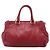 Sac à main PRADA Vitter Shine 2way Red Gold Auth 204038 Rouge Doré - vue 3