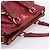 Sac à main PRADA Vitter Shine 2way Red Gold Auth 204038 Rouge Doré - vue 6