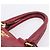 Sac à main PRADA Vitter Shine 2way Red Gold Auth 204038 Rouge Doré - vue 8