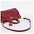 Sac à main PRADA Vitter Shine 2way Red Gold Auth 204038 Rouge Doré - vue 9