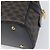 Céline Borsa a mano CELINE Macadam Canvas PVC Leather Black Gold Auth 204166V Nero D'oro - vista 12