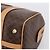 Céline Borsa Boston CELINE Macadam Canvas PVC Leather Brown Gold Auth 204457V Marrone D'oro - vista 11