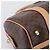 Céline Borsa Boston CELINE Macadam Canvas PVC Leather Brown Gold Auth 204457V Marrone D'oro - vista 12