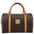 Céline Borsa Boston CELINE Macadam Canvas PVC Leather Brown Gold Auth 204457V Marrone D'oro - vista 2
