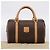 Céline Borsa Boston CELINE Macadam Canvas PVC Leather Brown Gold Auth 204457V Marrone D'oro - vista 23