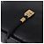 Borsa a tracolla LOEWE Anagram in pelle nera e oro autentica 204314A Nero D'oro - vista 18