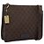 Borsa a tracolla GUCCI GG Canvas Marrone Oro 91762 Auth 201343 D'oro