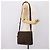 Borsa a tracolla GUCCI GG Canvas Marrone Oro 91762 Auth 201343 D'oro - vista 26