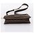 Borsa a tracolla GUCCI GG Canvas Marrone Oro 91762 Auth 201343 D'oro - vista 9