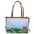 Borsa Tote LOEWE x Ghibli Il Mio Vicino Totoro Cushion Auth 167596SM Blu chiaro - vista 13